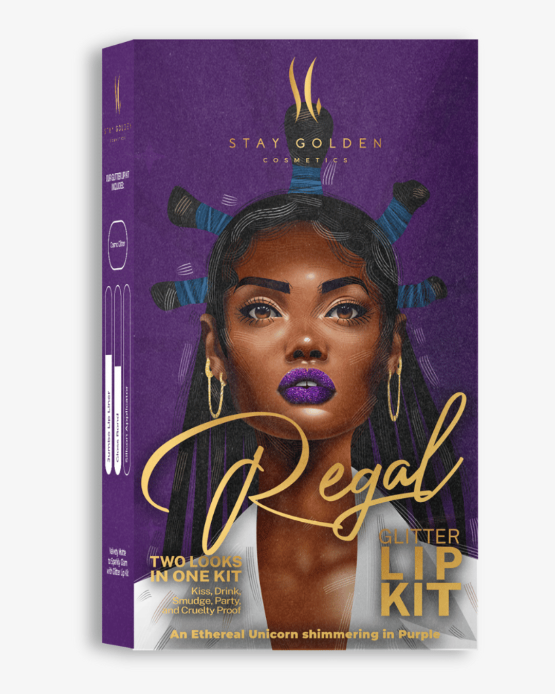 Regal Glitter Lip Kit 2.0 – Stay Golden Cosmetics
