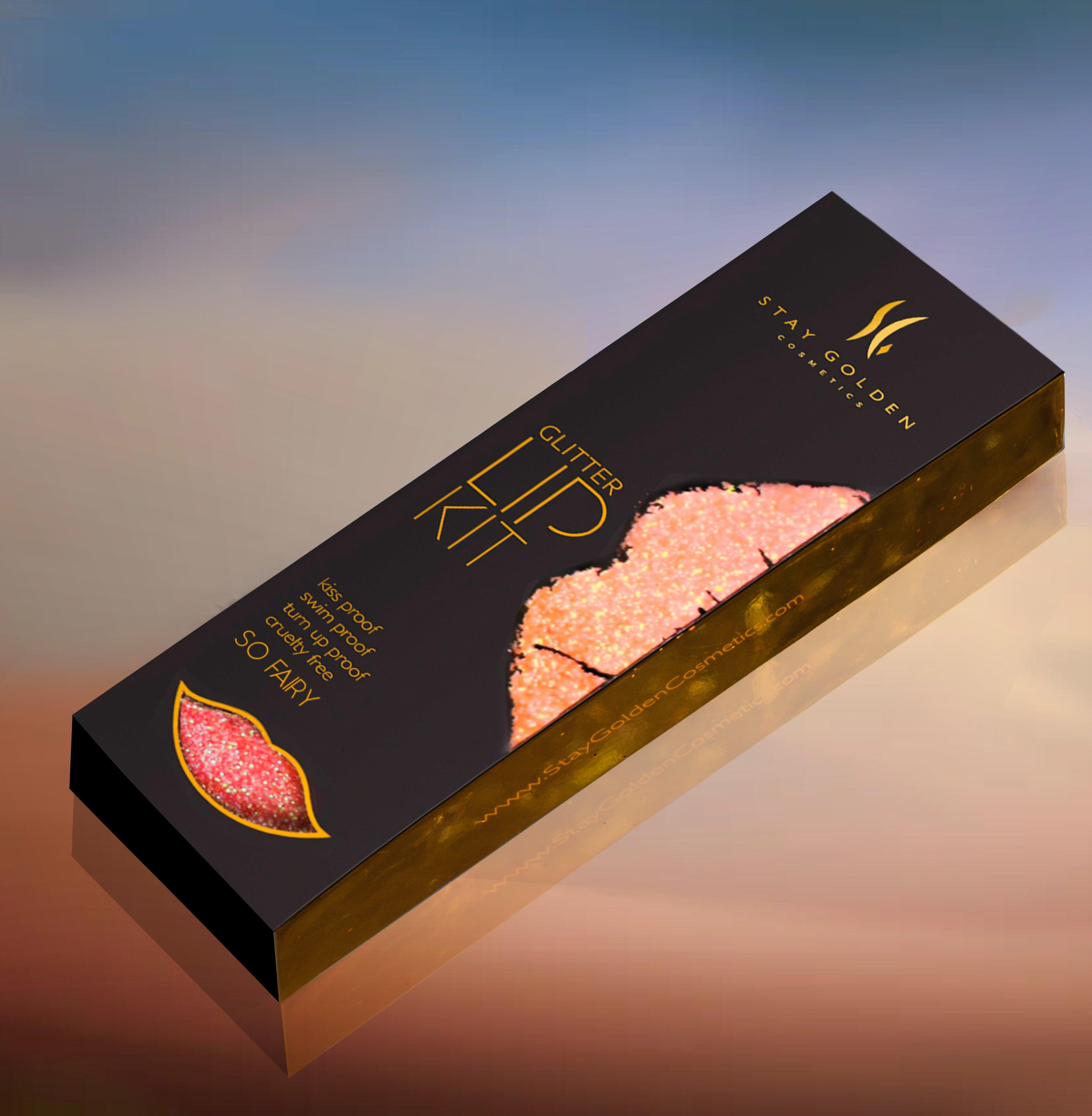 Atlantis Chrome Glitter Lip Kit – Stay Golden Cosmetics