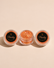 Kit pour les lèvres à paillettes pêche