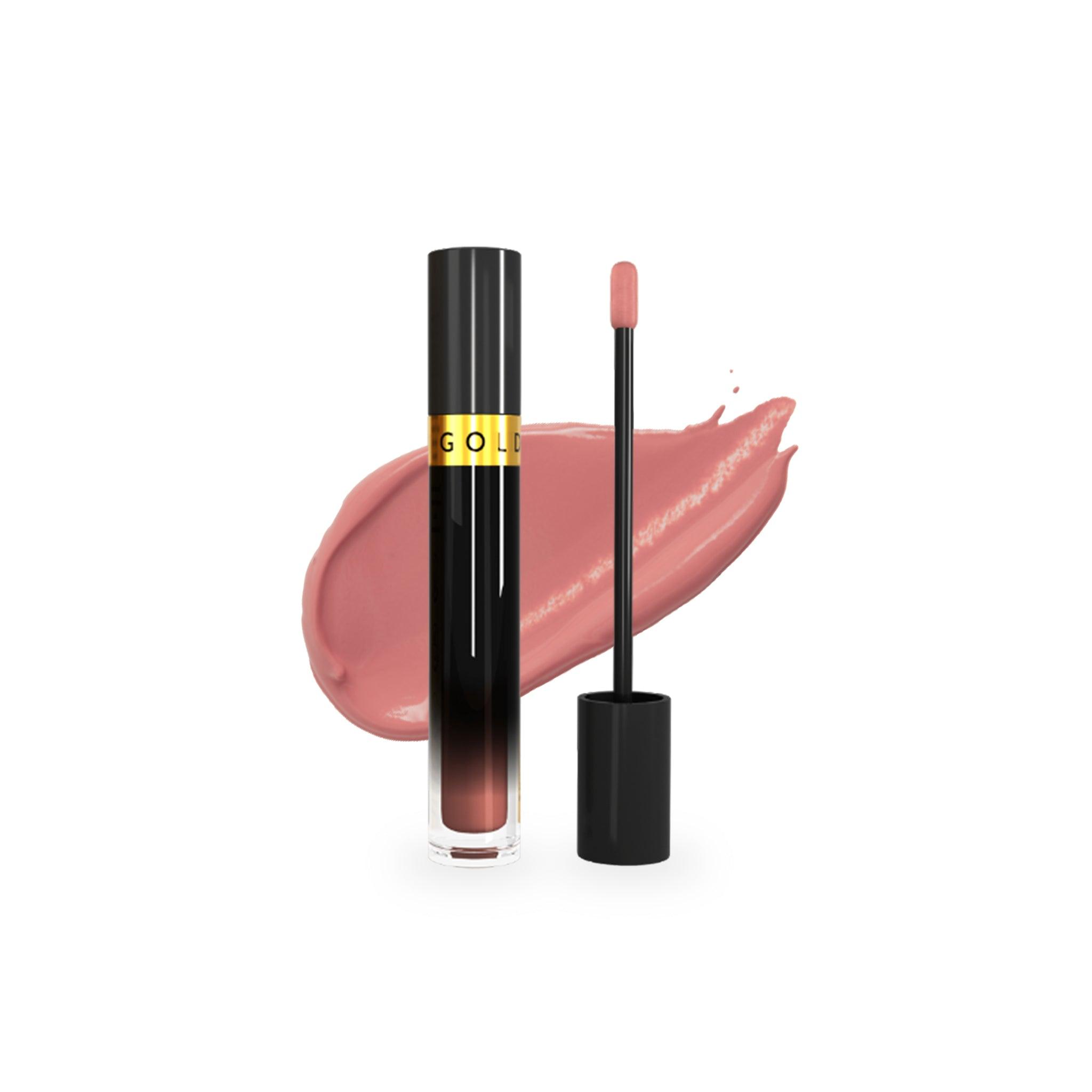 Baddie Iconic Nudez Lip Gloss - Stay Golden Cosmetics