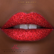 HER Glitter Lip Kit 2.0 - Stay Golden Cosmetics