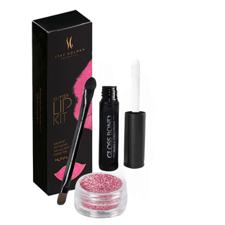 Hunni Glitter Lip Kit without Lip Liner - Stay Golden Cosmetics