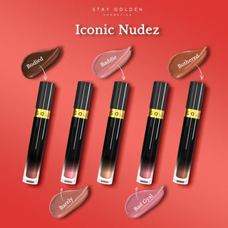 Iconic Nudez Bundle - Stay Golden Cosmetics