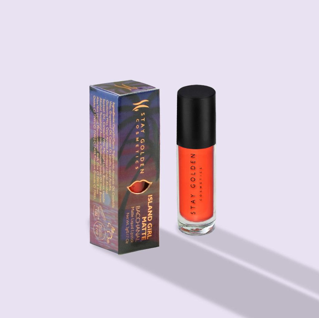 Bacchanal Liquid Lipstick - Stay Golden Cosmetics