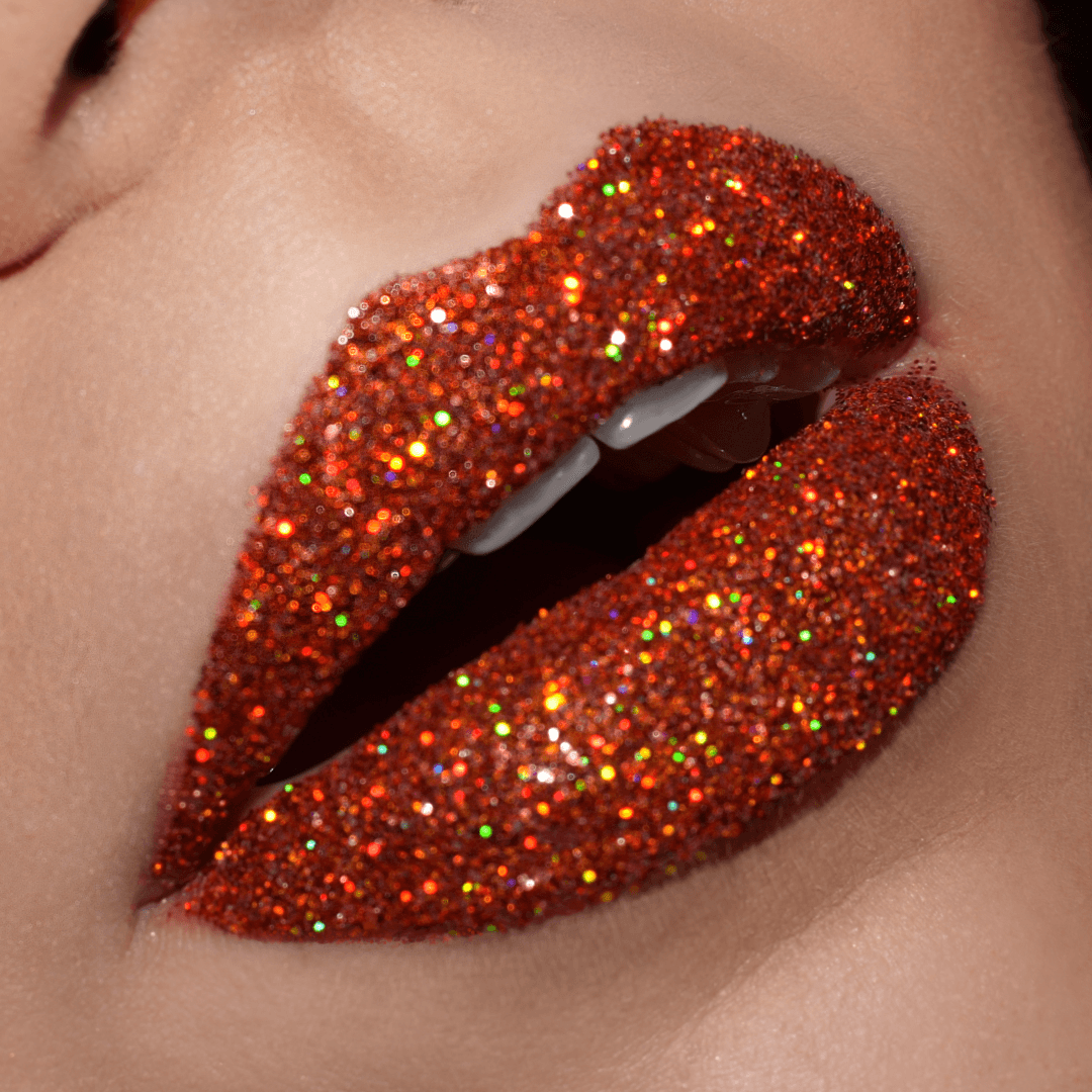 Peachy Glitter Lip Kit - Stay Golden Cosmetics