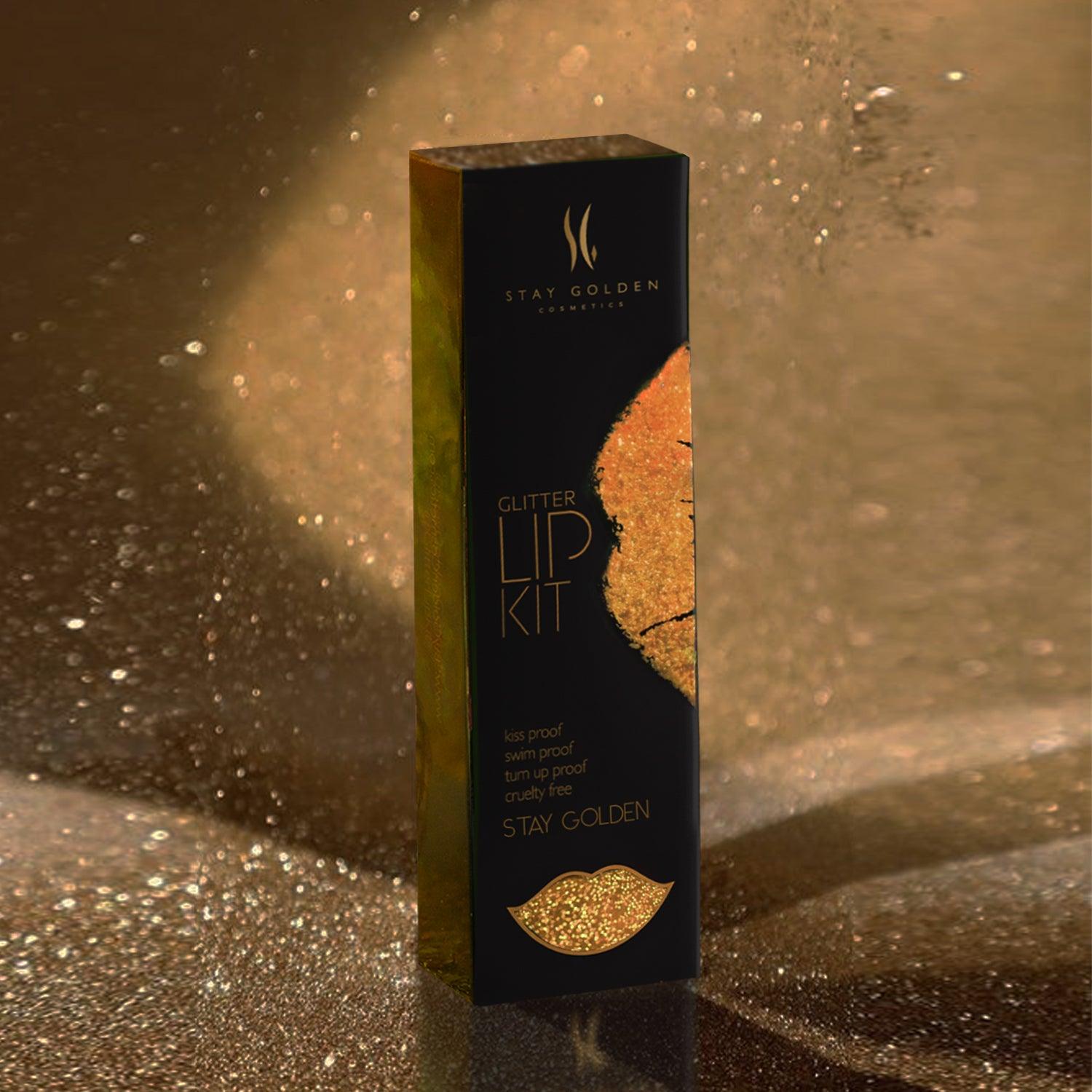 Stay Golden Glitter Lip Kit - Stay Golden Cosmetics
