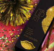 Stay Golden Glitter Lip Kit - Stay Golden Cosmetics